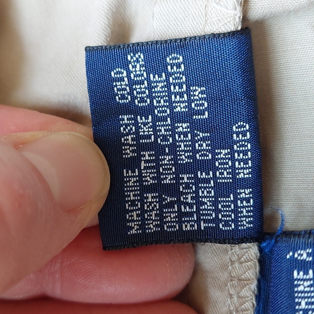Nautica Clipper Khaki Pleated Pants - Picture 6 of 6